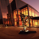 The Music Center At The Strathmore in Bethesda. It is not possible for a human to throw a football all the way from the Ravens stadium to Bethesda, nor is it possible for Tom Brady to do so, but such a feat is a fun thing for Al Michaels to imagine.